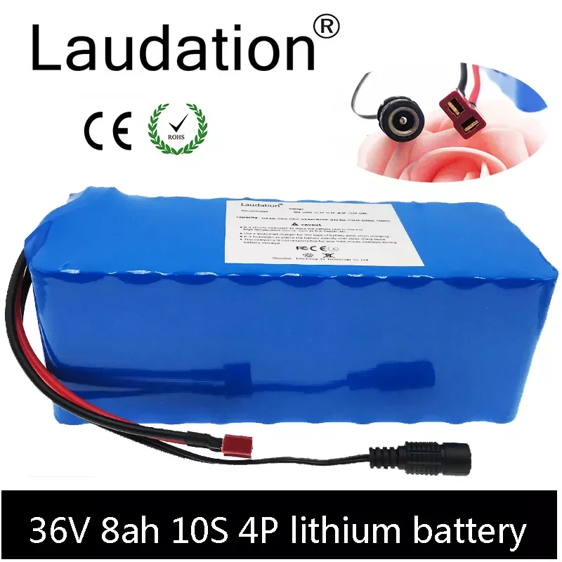 

10S 4P 36V 8ah 8000mAh 500W высокая мощность и емкость 42V 18650 литий-ионный аккумулятор для мотоцикла электрического автомобиля велосипеда скутера с BMS