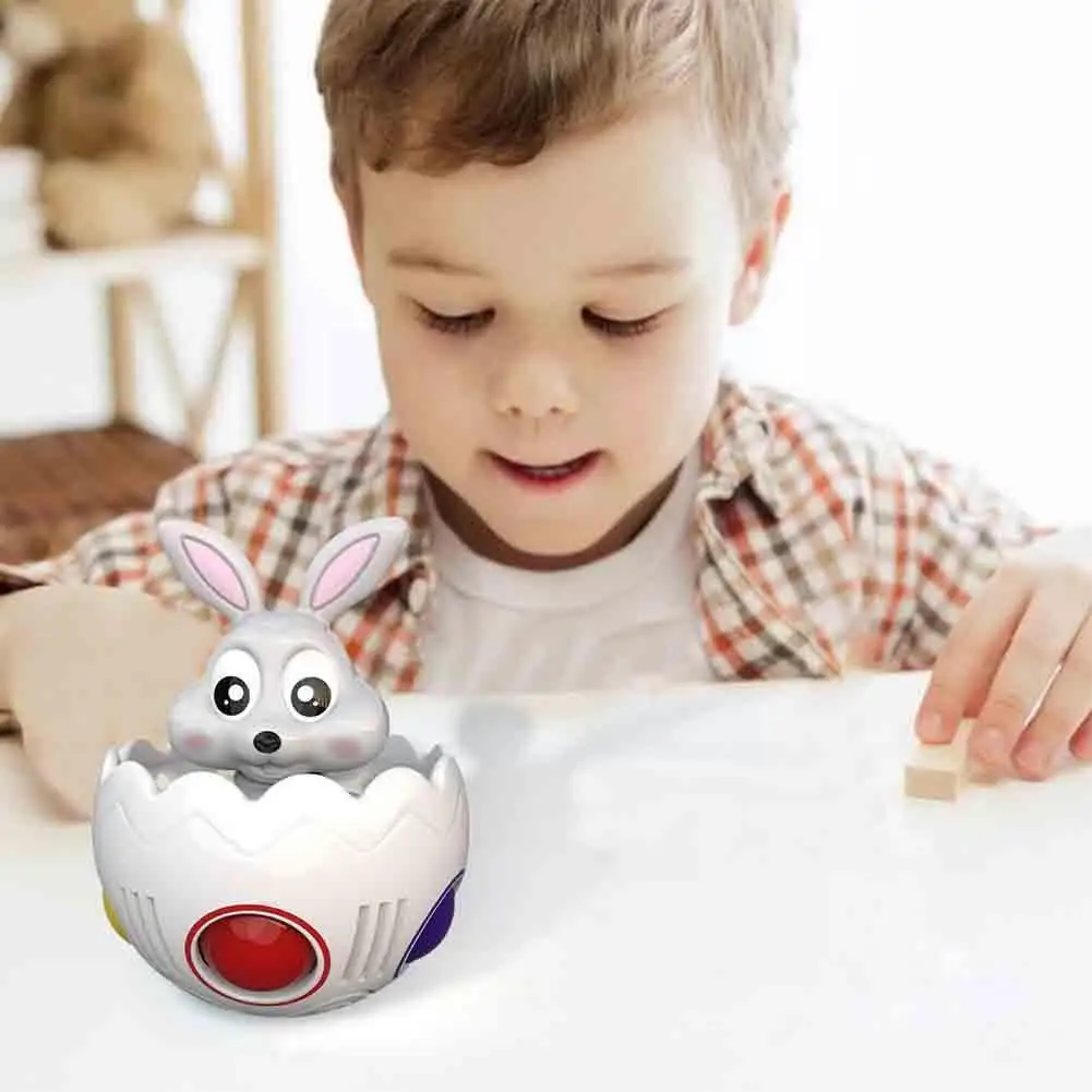 

Easter Fidget Toys Press Rainbow Ball Bunny Eggs Stress Reliever Push Its Toys Stress Children Bubble Toys Gift Relief Y8z6