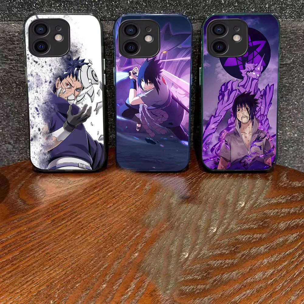 WRA-18 Narutos Черный гибкий чехол из ТПУ для Moto G9 10 20 22 30 31 40 41 42 50 51 52 60 71 100 Plus Power