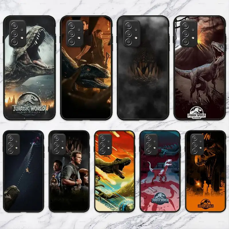 

J-Jurassic Worlds movie Phone Case For Samsung Galaxy S10 S20 S21 Note10 20Plus Ultra Shell