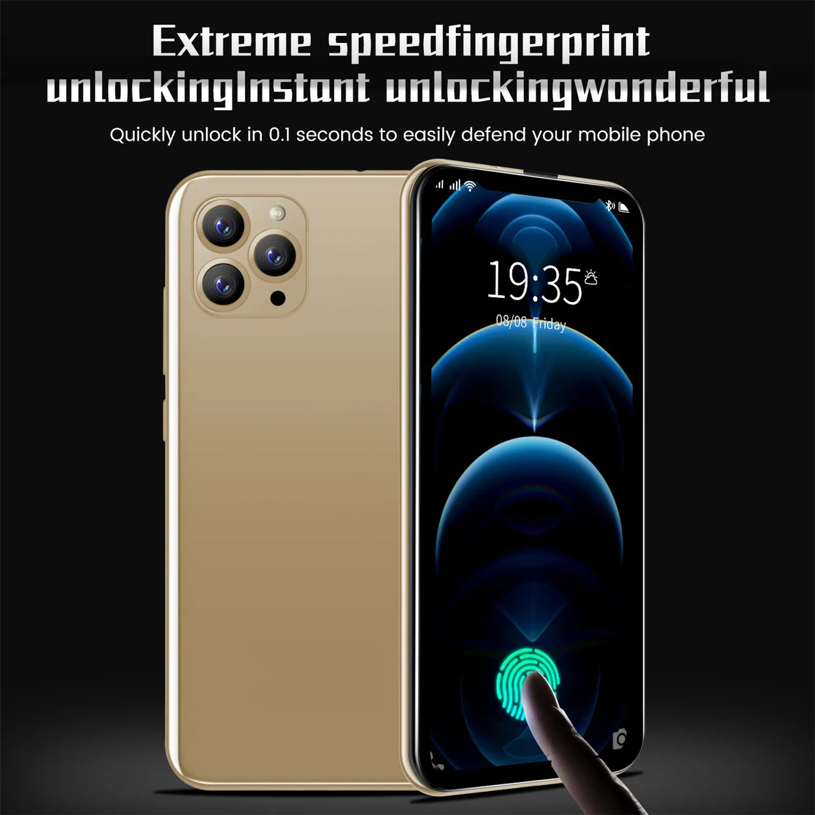 Недорогие многофункциональные смартфоны с большим экраном 7 2 дюйма Android RAM2GB + ROM16GB