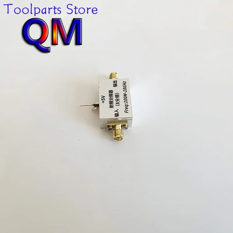 Предварительный радиочастотный делитель 100–18 ГГц высокочастотный сигнал на