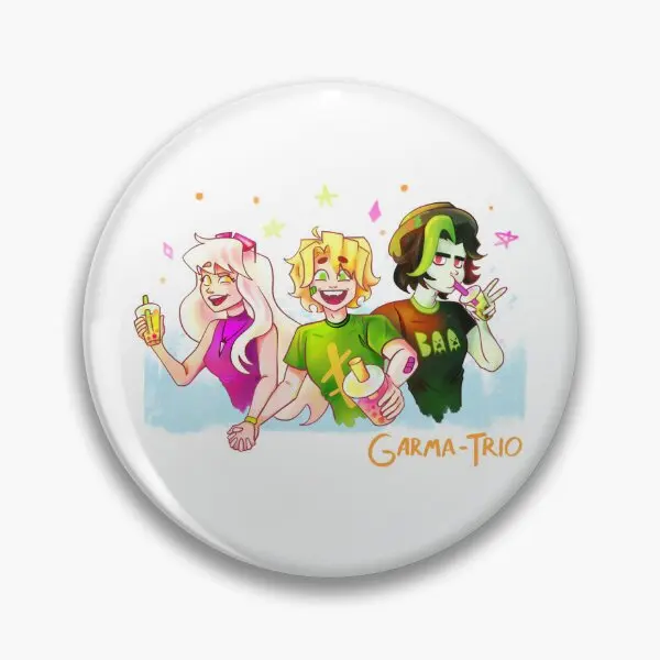 Мягкая булавка для пуговиц Garma Trio искусственная женская шляпа забавная лацкана