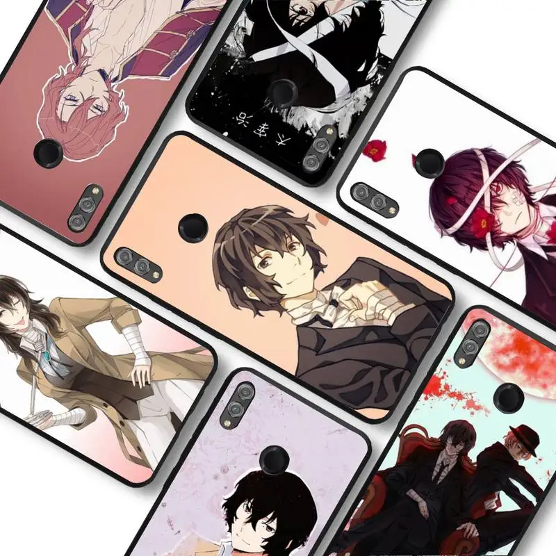 

Yinuoda Bungou Stray Dogs Phone Case for Samsung A51 A30s A52 A71 A12 for Huawei Honor 10i for OPPO vivo Y11 cover