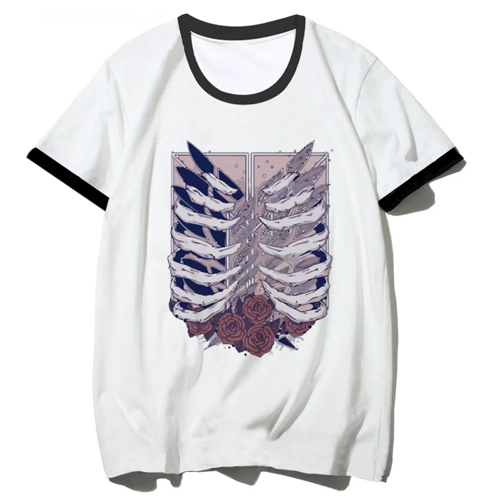 

Футболка женская с забавным принтом манги, составного кроя