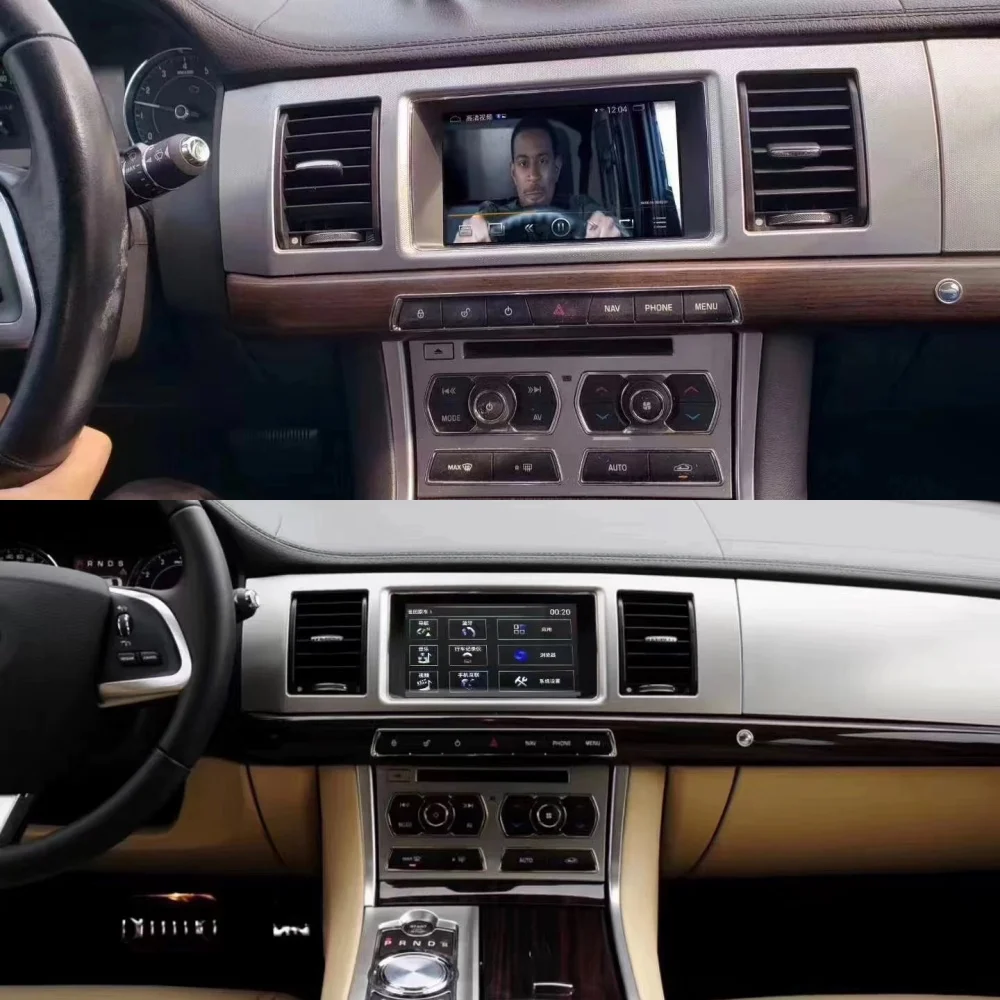 Carplay Android 13 8 + 256G IPS экран DSP для Jaguar XF X250 2007-2015 Автомобильный стерео мультимедийный