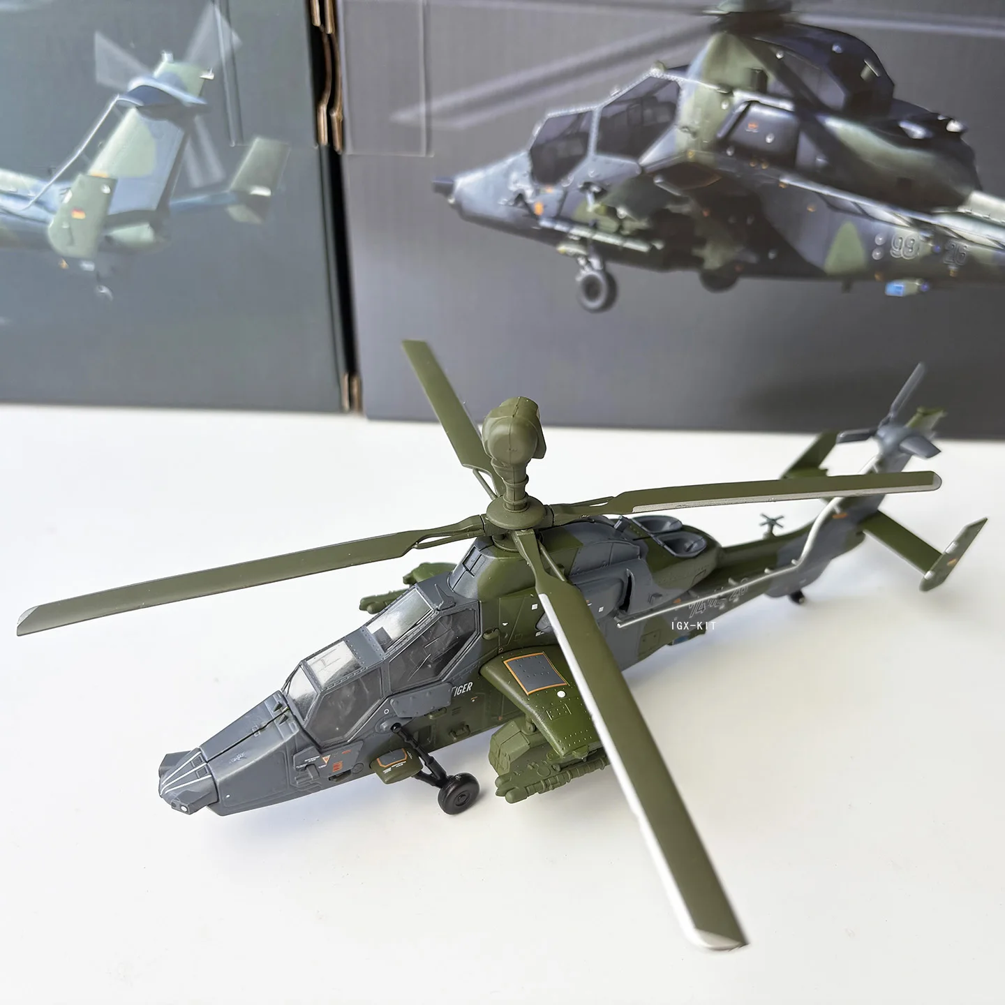 Масштабная модель 172 Eurocopter EC665 Tiger UHT: готовая коллекционная модель военного вертолета, подарок, украшение (art.: 3920dad4d4cd6) - 3920dad4d4cd6