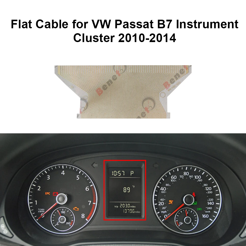 Плоский кабель для VW Golf VI/Passat/T5/Polo Skoda Fabia Seat Altea Instrument |