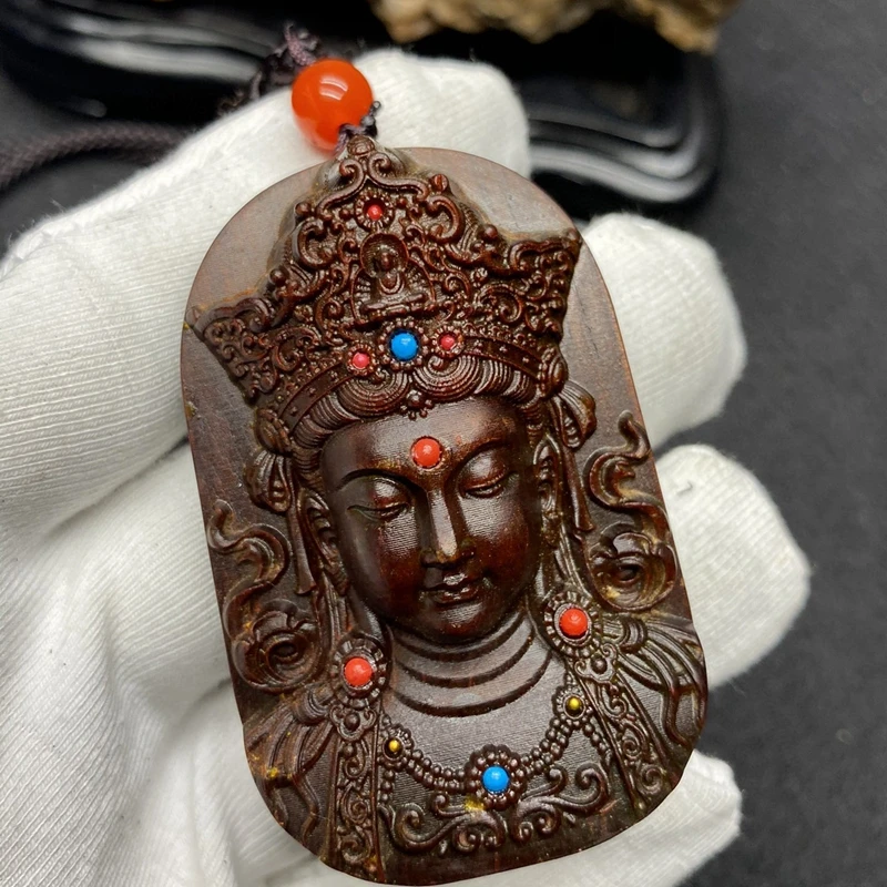 

Сандаловое дерево, искусственное дерево, Будда, деревянное ожерелье, бусины с пересылкой, подвеска из красного дерева