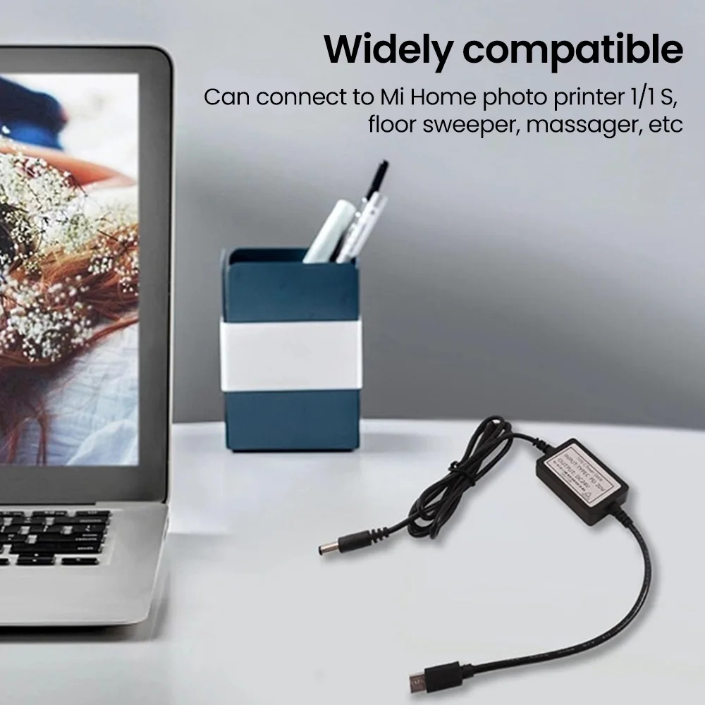 Фото PD 20V To 24V Type C Power Boost Кабель USB C To DC 20V 24V WiFi to Power bank Кабель Step-up Шнур для Wi-Fi Маршрутизатор Ноутбук Принтер №3