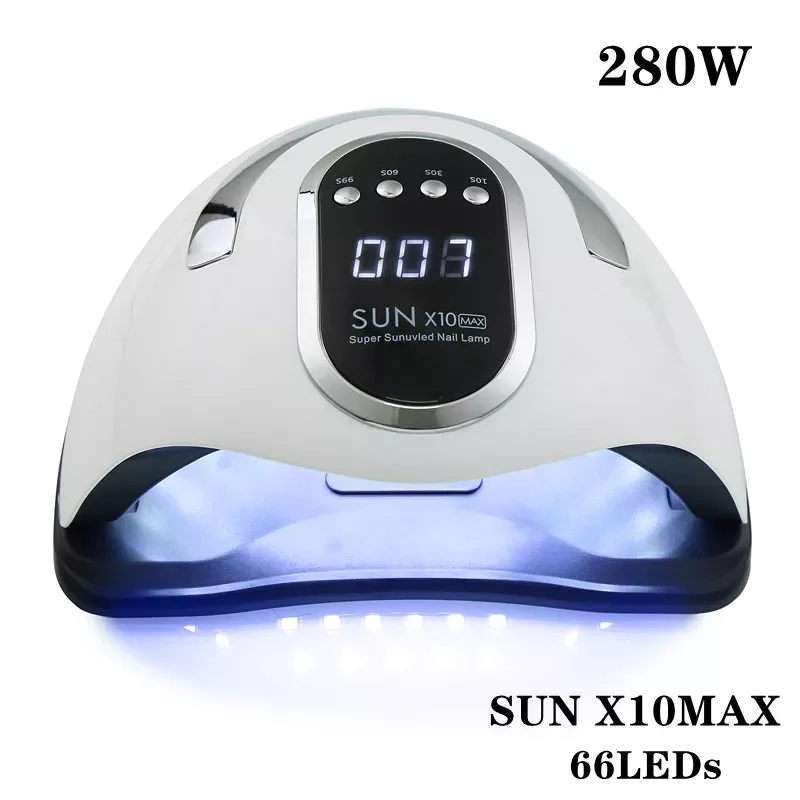 

2023NEW SUN X10/X5 MAX 66/45LEDS Ice Lamp For Nails UV LED Lamp For Manicure Dryer For Led Nails Lamp Gel Polish Curing Lamp Too