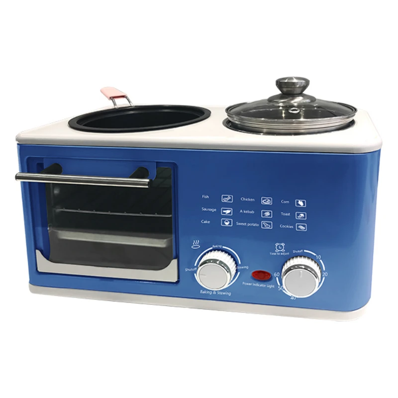 

Home multi-function automatic cooking 4 in 1 breakfast makers electric 4 in 1 breakfast machine