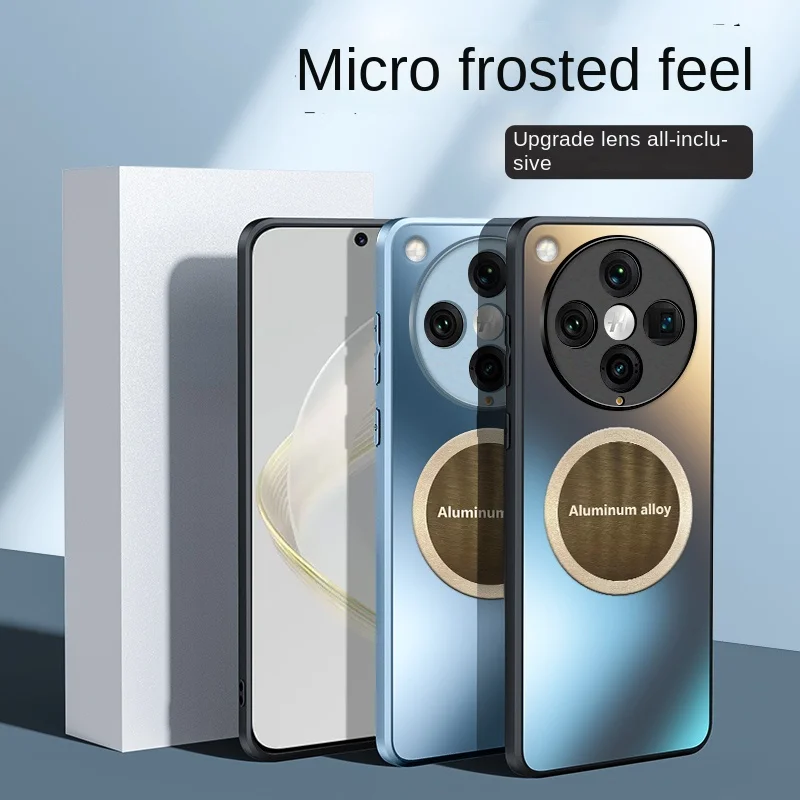 For OPPO Find X8 Pro Case Hard AG Matte Magnetic Protective Back Cover Phone X7 X6 X5 X7ultra Shell