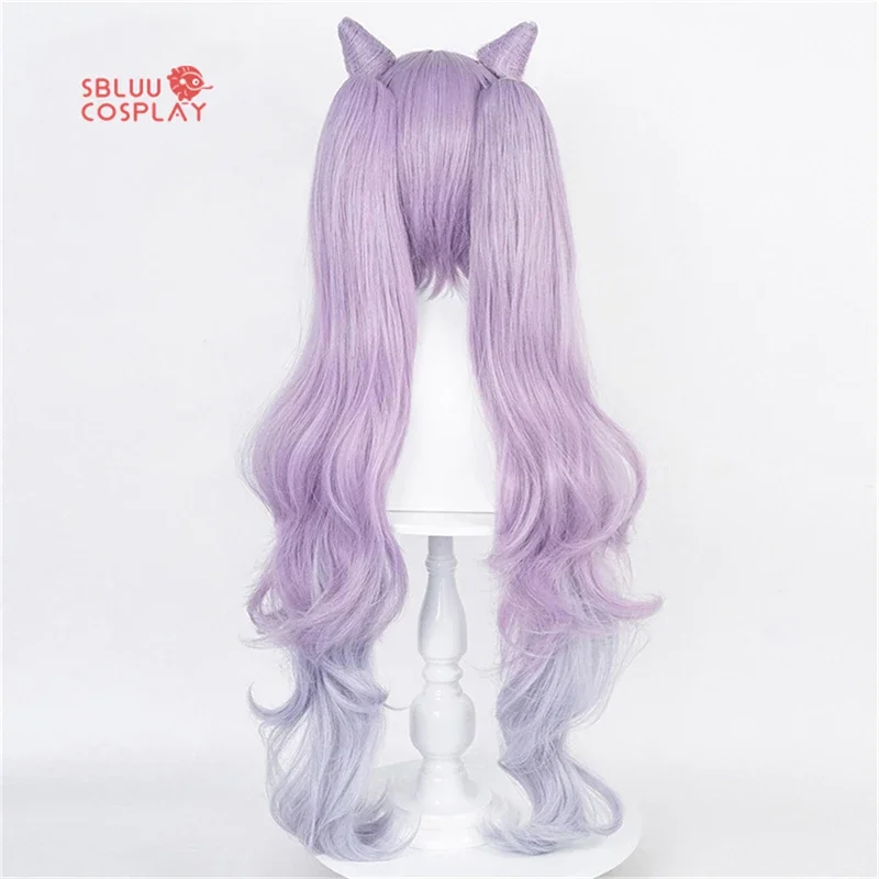 SBluu Косплей Genshin Impact Keqing Парик