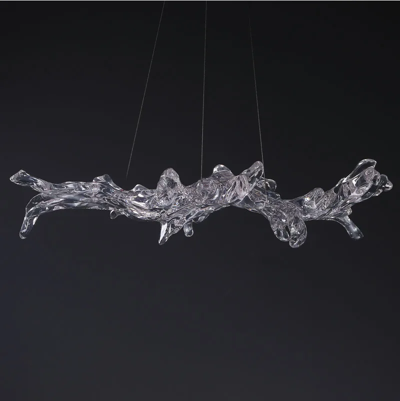 

Modern Art Sculpture Chandelier Light LED Waterbloom Hanging Light Home Decor Lustre Suspension Luminaire Lighting