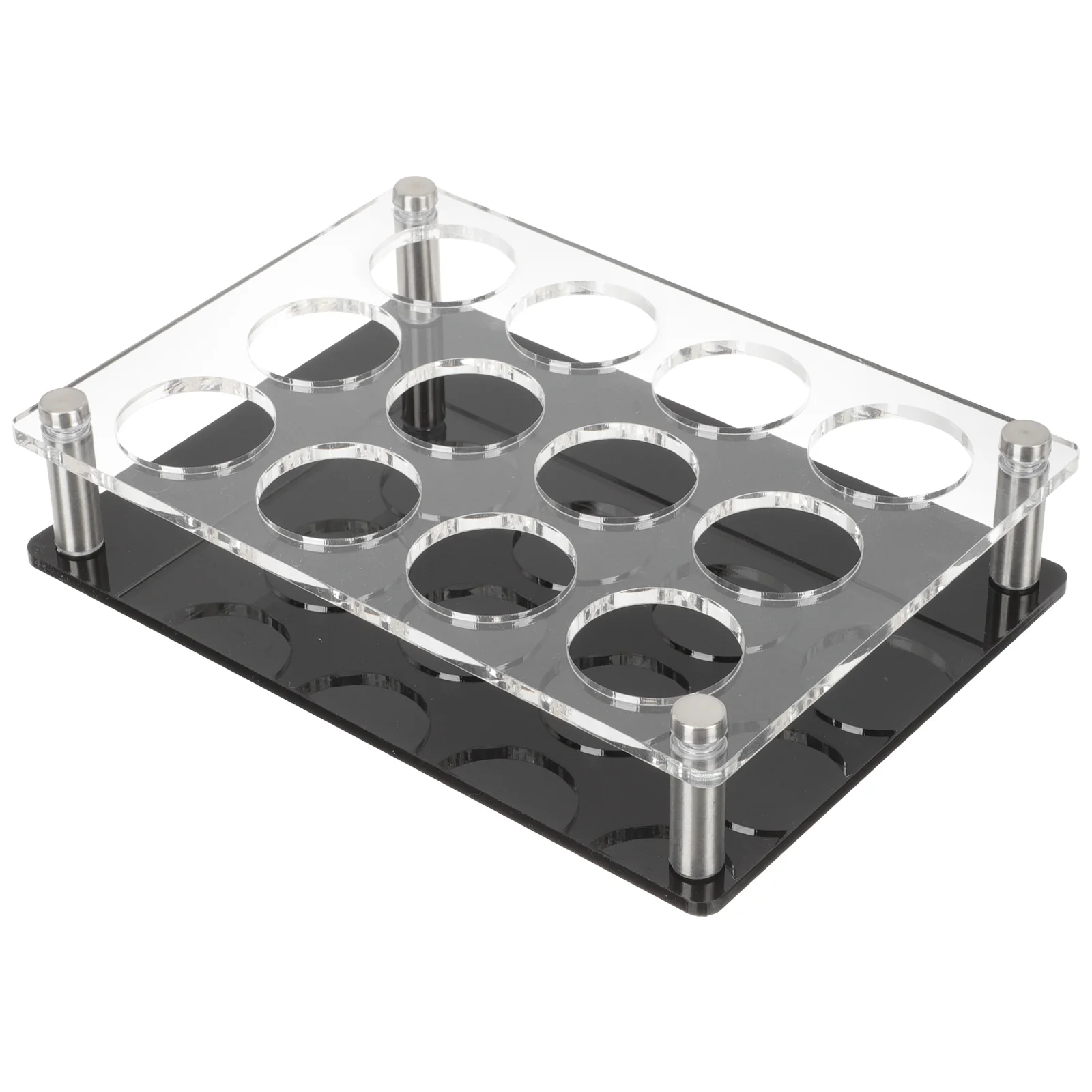 

Bar Cup Holder Plastic Pallet Tequila Flight Board Cups Holder Glass Rack Ktv Supplies Acrylic Cup Tray Shots