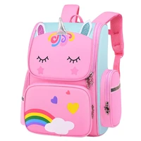 unicorn backpacks for children 5 12t school bags large capacity primary student backpack teenage girls waterproof books bag