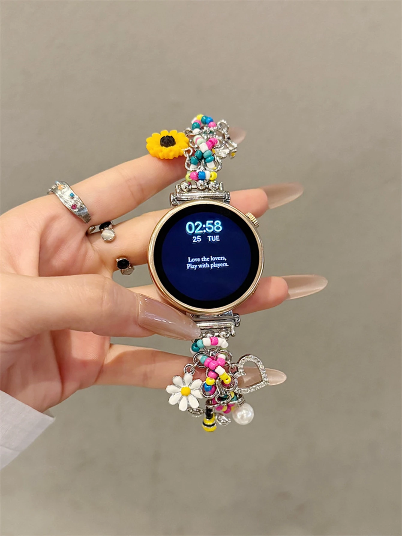 Фото Ремешок Deluxe 20 мм, 22 мм, 18 мм для Samsung Galaxy Watch 7 FE 5 Pro 4 6 classic 44 мм 40 мм, браслет для Huawei №1