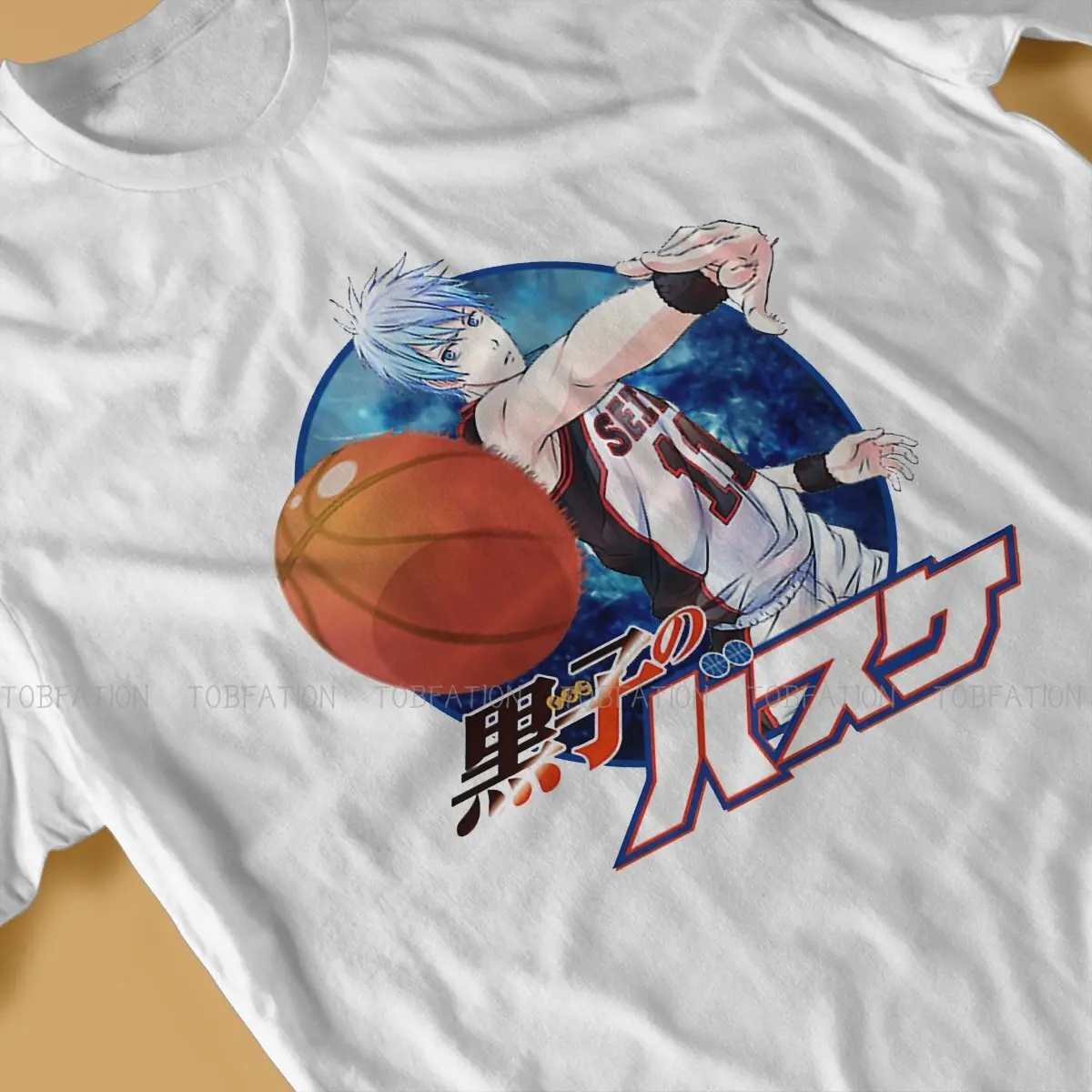 Футболка Kuroko без корзины из чистого хлопка с аниме