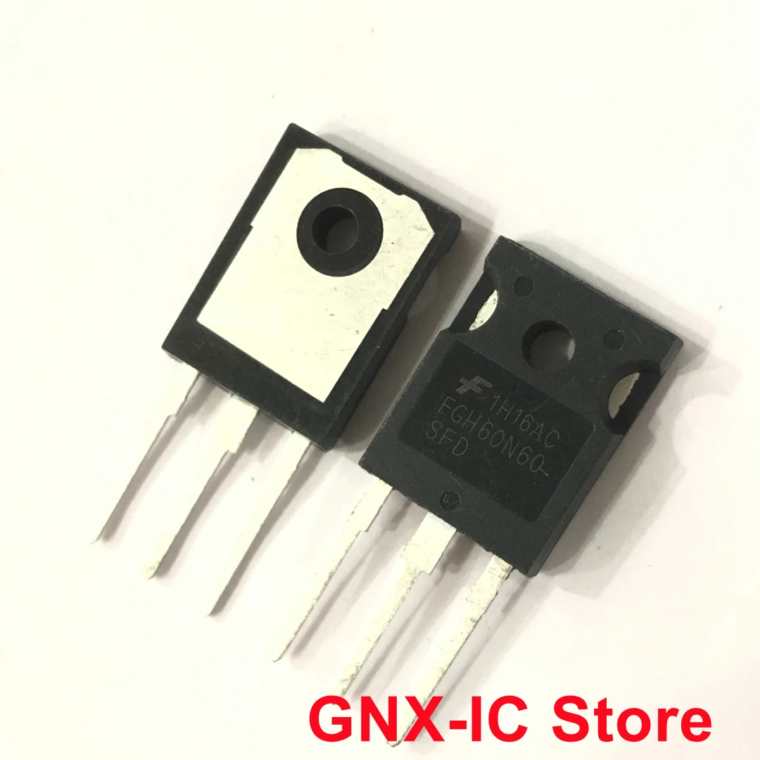 ТРАНЗИСТОР FGH60N60SFD FGH60N60SMD FGH60N60UFD транзистор FGH60N60 SFD SMD UFD 10 шт./Лот реально оригинал