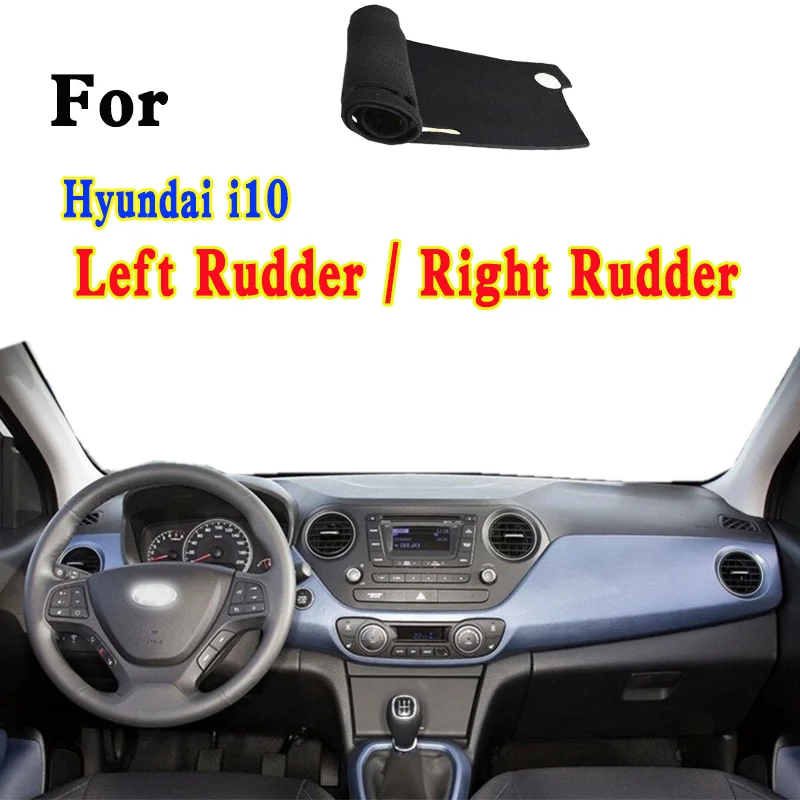 

For Hyundai Xcent Grand I10 Car-Styling Dashmat Dashboard Cover Instrument Panel Insulation Protective Pad Ornaments
