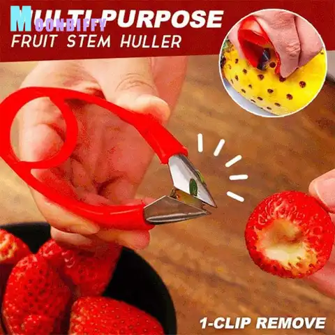 Устройство для удаления шелушения стеблей фруктов, ананасов, нож для очистки томатов, клубники, многоцелевое, креативное, для кухни