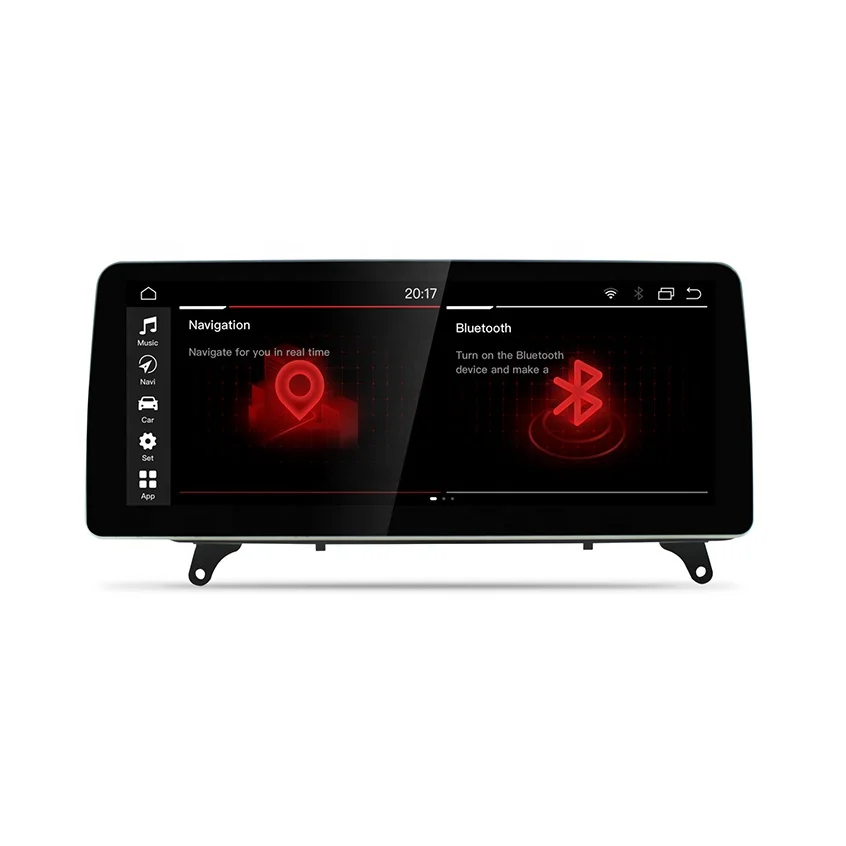

YZG 12,3 дюймов Android 10 Snapdragon 64 Гб Сенсорный экран с Carplay Android Авто Навигация экран для BMW 5 F10 F11 E60 F30 2015