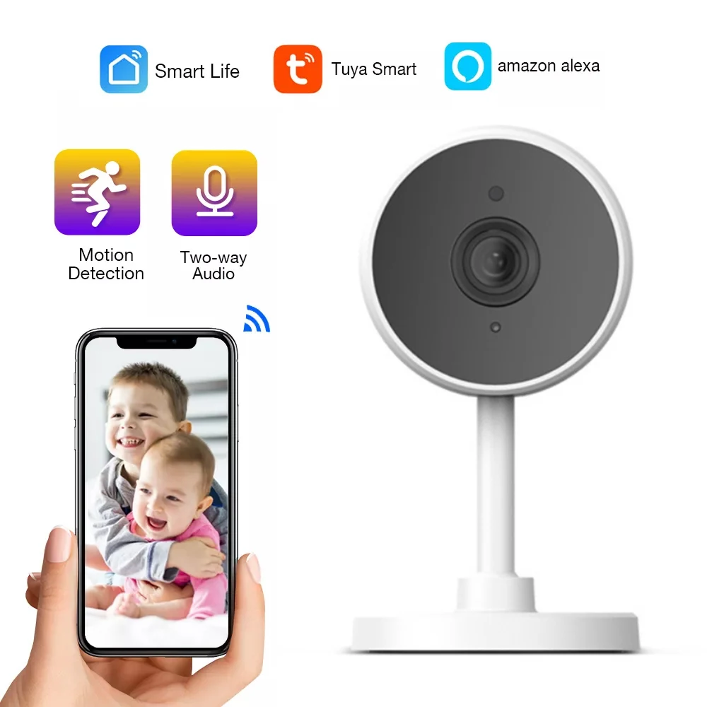 

IP-камера умная Беспроводная с поддержкой Wi-Fi, 1080P
