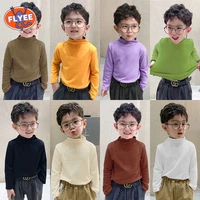 100 cotton long sleeves kids t shirt boys girls toddler infant baby clothing casual t shirts child clothes baby solid color