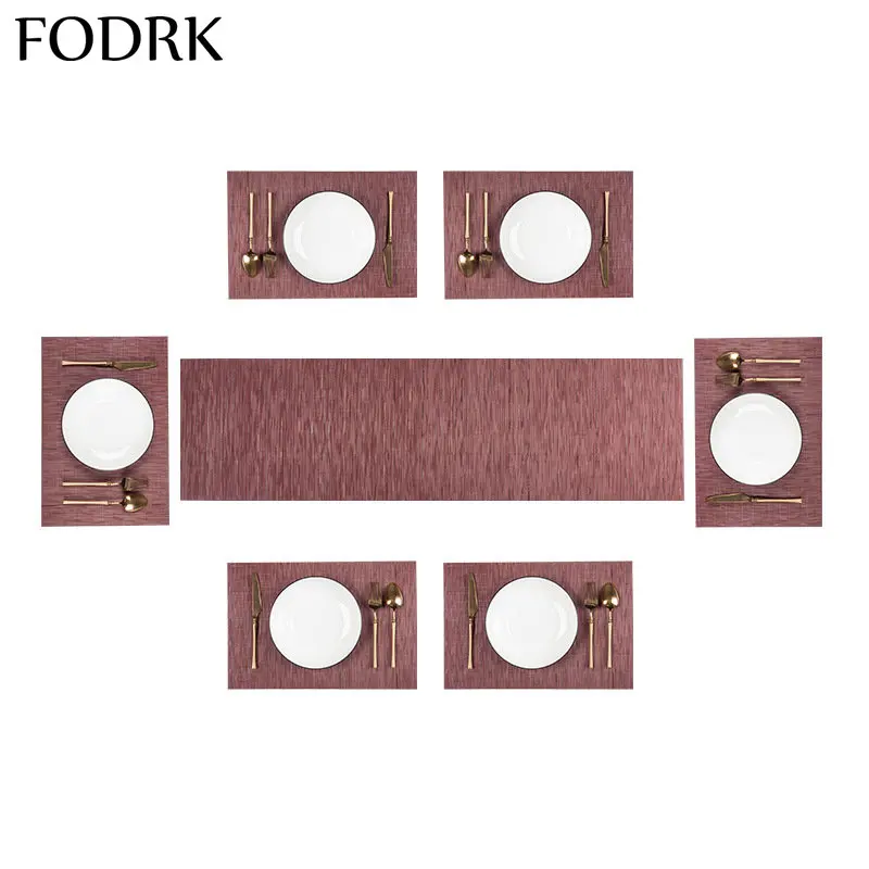 

7 шт. кухонные принадлежности, подставки, коврик для стола, подставки, Современное украшение для дома, индивидуальная скатерть, кофе, столова...