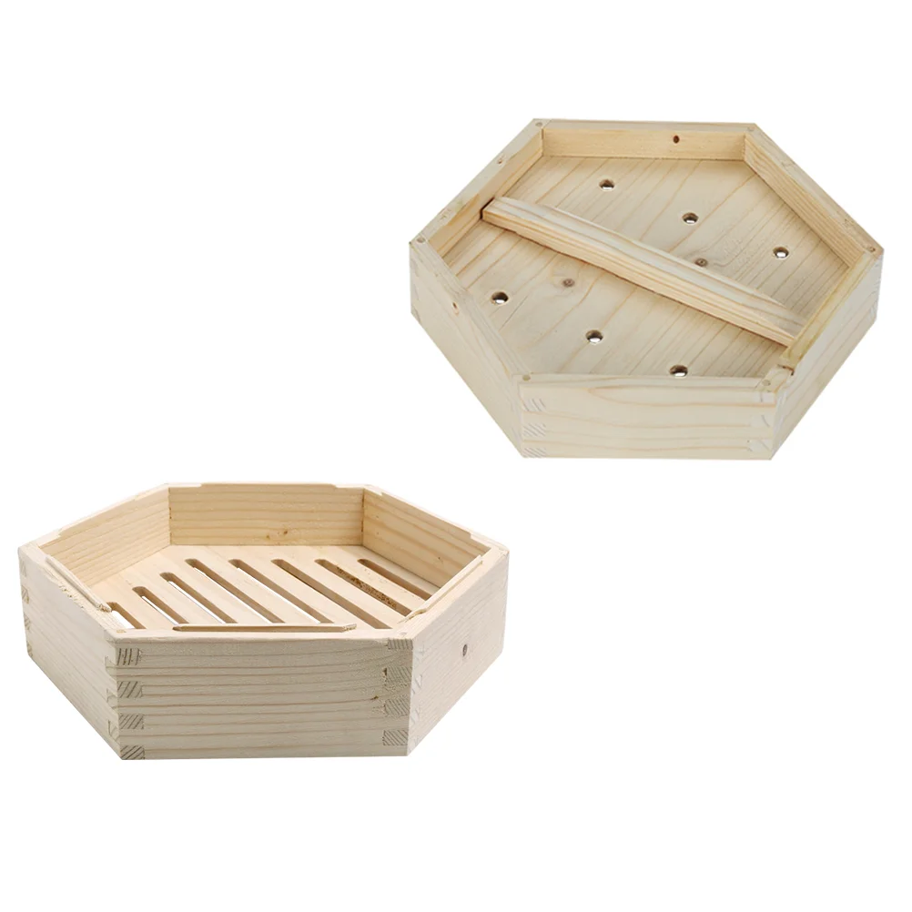 Контейнер для приготовления пищи на пару алмазная деревянная пароварка