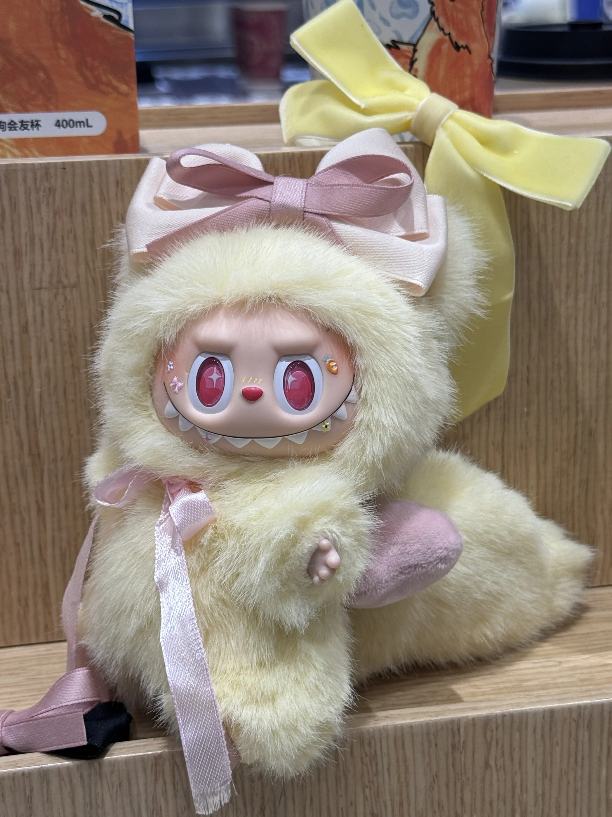 2024 хит продаж новинка Labubu милый большой хвост ручная работа консервативная