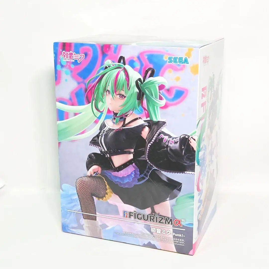 Фото В наличии: SEGA FIGURIZMα Hatsune Miku -Punk!- PVC 23CM Коллекционная фигурка аниме-персонажа №2
