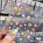 Рельефный Лидер продаж 400, клейкая Милая наклейка для ногтей Tomon, наклейка для ногтей 5d, наклейка для ногтей, тигр