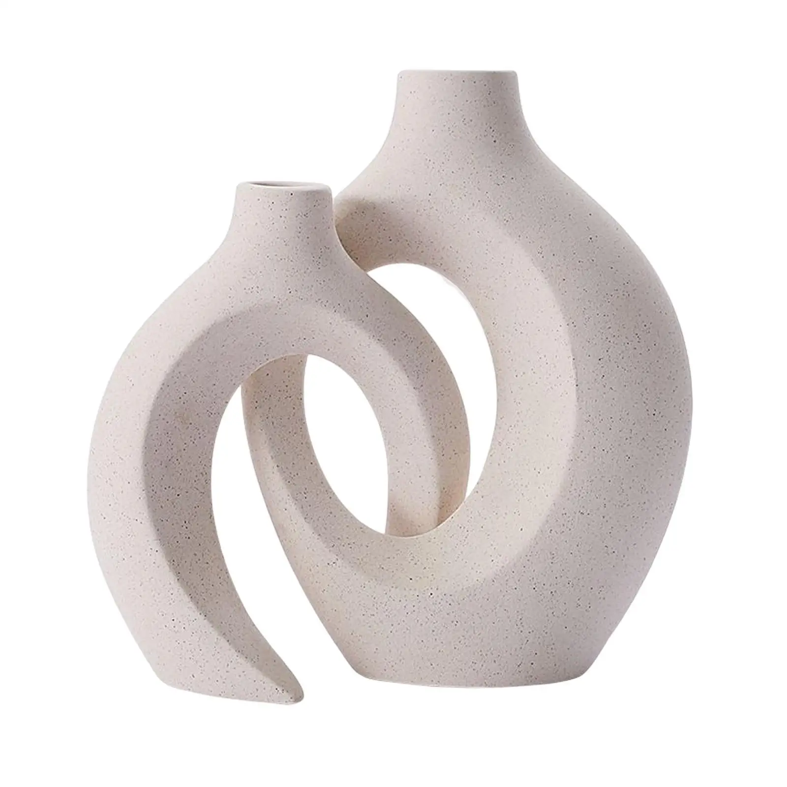 

2 Pieces Ceramic Flower Vase Flower Arrangements Flower Pot for Gift