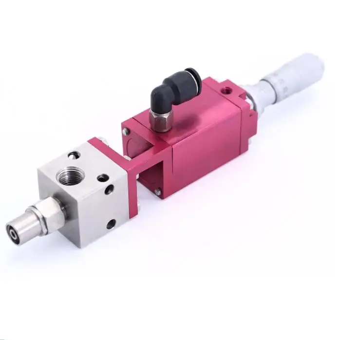 

Fluid Dispenser Machine Parts Dispensing Manual Glue Valve For Large Barreled Epoxy/Liquid