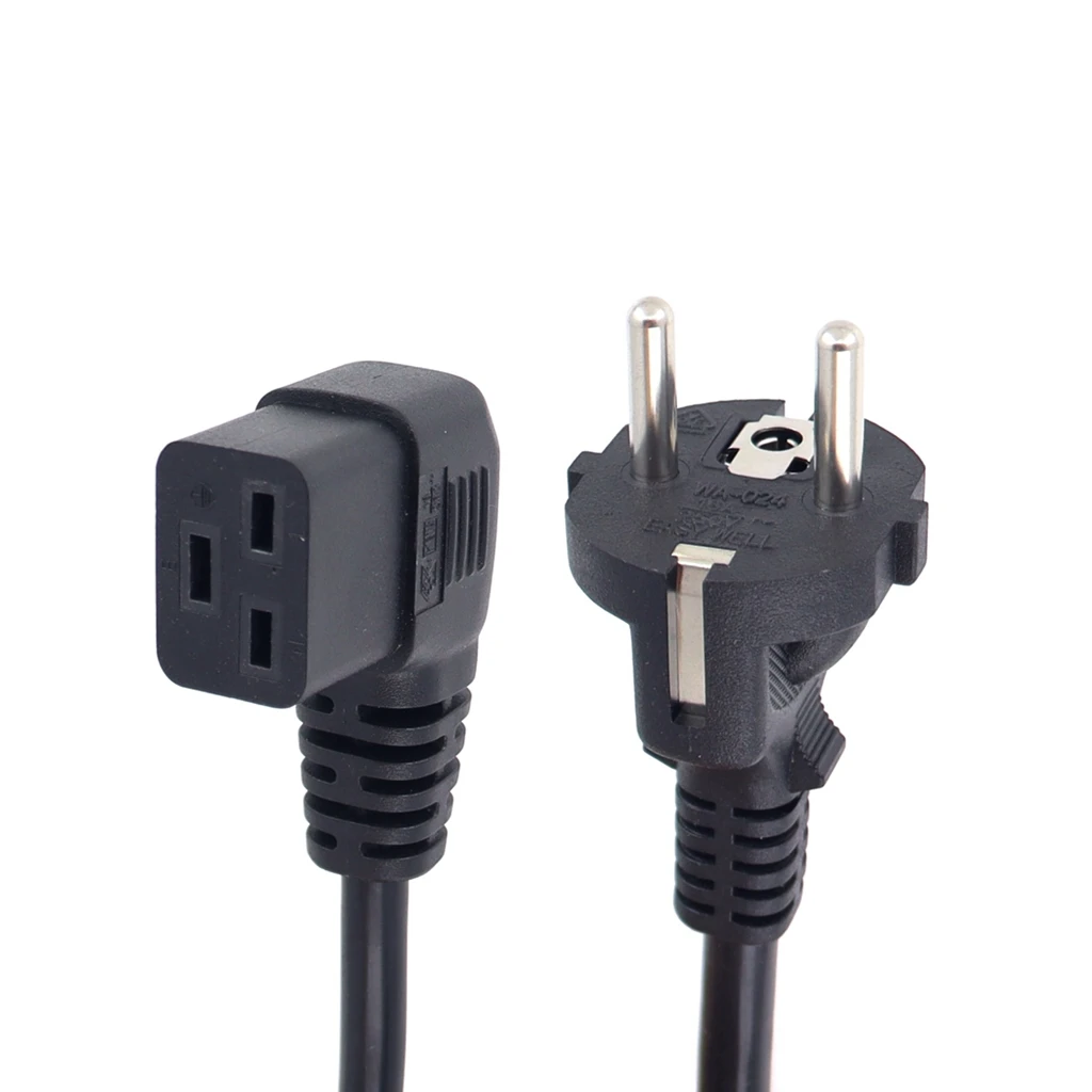 

KYMISON Силовой кабель C19 на евровилку 1,8 м / 3 м черный