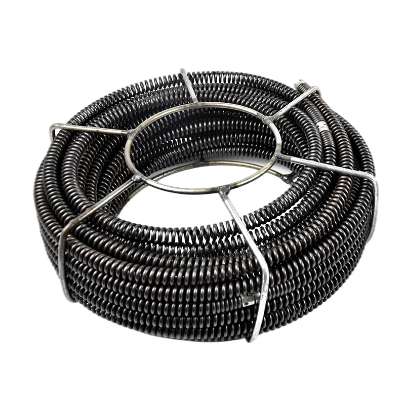 Дренажная дренажная труба 20 м машина для канализации удлинительная пружина