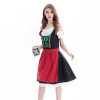 adult women bavarian oktoberfest dress cosplay costumes ladies sexy funny dress cospaly vintage party dress performen clothing