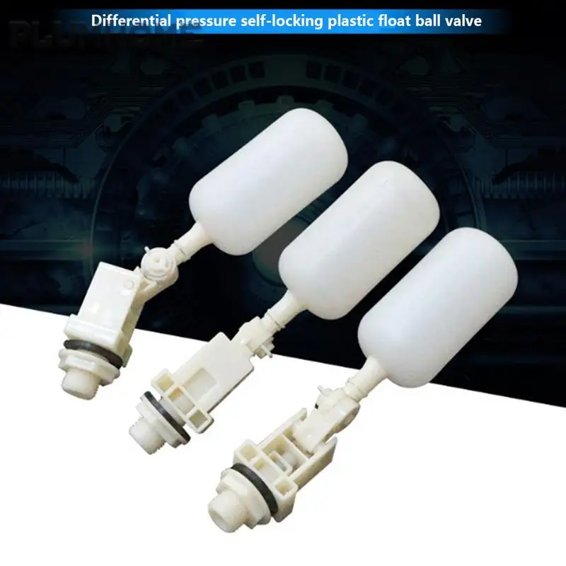 

Plastic Water Float Ball Valve Shut Automatic Feed Fill Fish Tank Aquarium Water Humidifier Valve