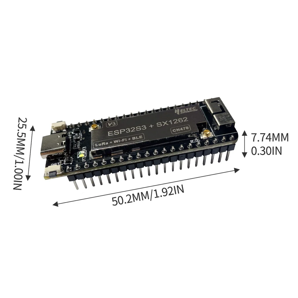 Беспроводная подставка 433-510 МГц/863-928 МГц для desarrollo lite ESP32 + LoRa V3 совместима с
