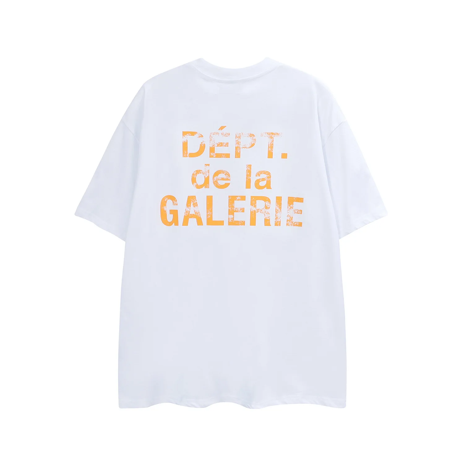 

Fashion trend popular casual luxury letter print DEPT women's fashion men's tops summer short sleeve cotton men's T-shirt