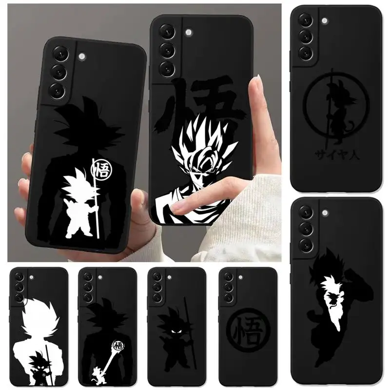 

Anime Dragon Ball Z Son Goku DBZ Phone Case for Samsung Galaxy S22 S21 Ultra S20 FE S10 S9 Plus 5G lite 2020 Soft Funda Cover