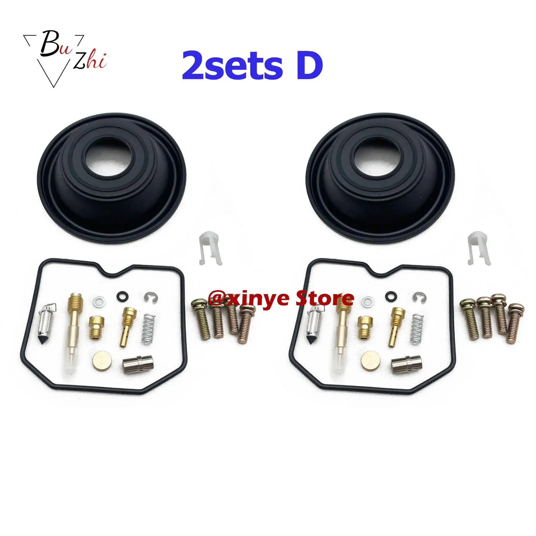 

Набор для Ремонта Карбюратора, плунжерная диафрагма для Kawasaki ZZR250 EX250 EX250H GPX250 ZL250 EL250 FZ400 ZZR EX GPX ZL EL FZ 250 400