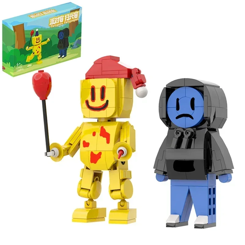 BuildMoc The Backrooms Partygoers конструктор 203 деталей