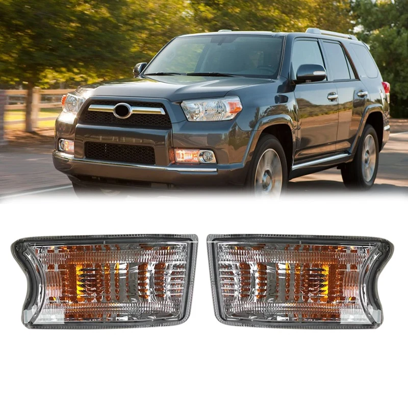 

Front Bumper Fog Light Turn Signal With Bulb For Toyota 4Runner 2010-2013 Foglights Driving Lamp