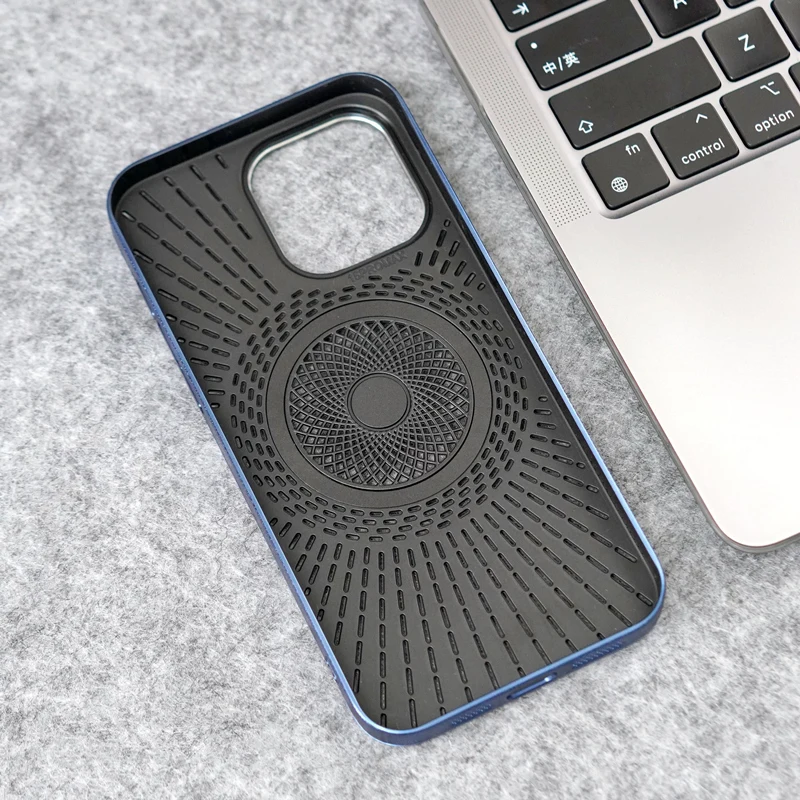 Ультратонкий сетчатый охлаждающий чехол MagSafe для телефона iPhone 15 16 Pro max 14 13