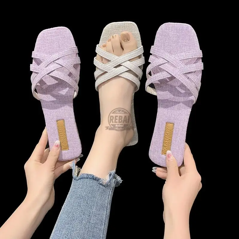 

Women Cute Sweet High Quality Summer Peep Toe Sandals Ladies Casual Soft & Comfort Stylish Sandals Pantoufles Femmes 35-42 Size