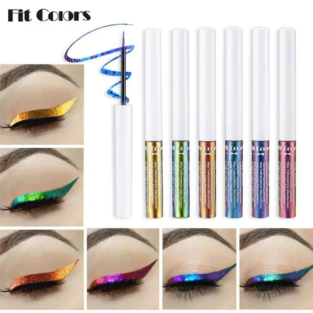 

Multi Chrome Chameleon Liquid Eyeshadow Metallic Chameleon Shiny Eyeliner Powder Pigment Professional Eyes Makeup Party Cosmetic