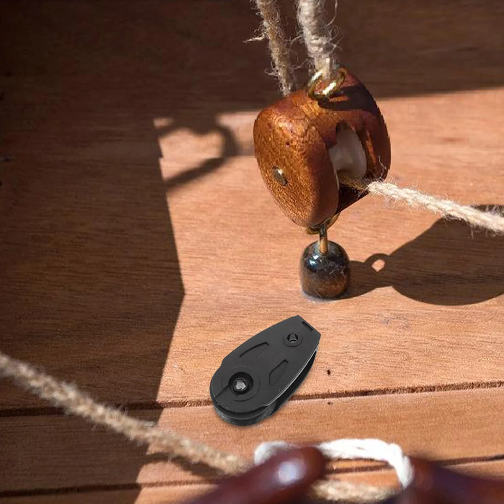 2 шт. шкив зажим для веревки лодки подъемный комплектов парусной нейлоновый